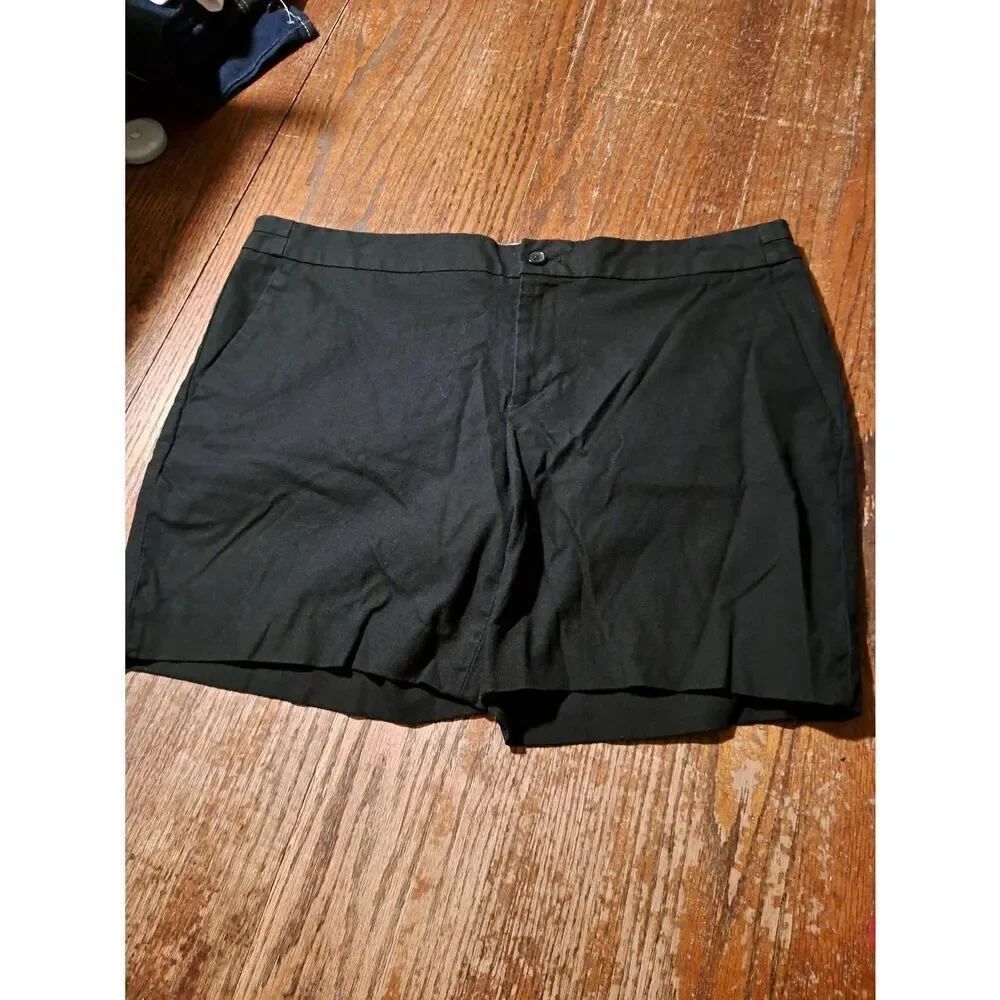Banana Republic Womens Size 14 Shorts Cotton Spandex Pockets Mid-Rise Casual